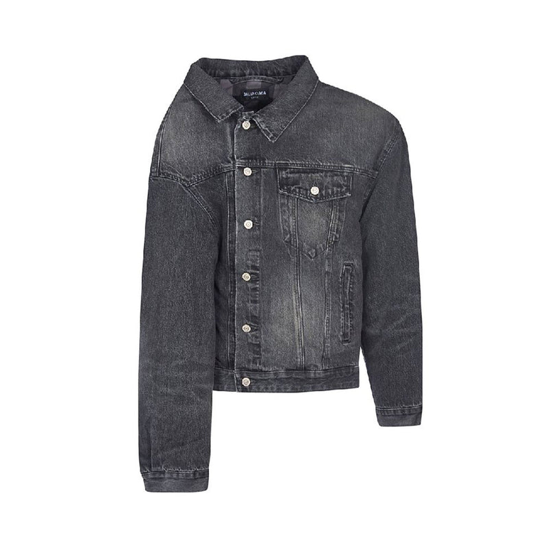 Amazon.com: ZPLMIDE Plus Size Mens Designer Denim Jacket(M-5XL), Trend  Style Coat Tooling Jacket Denim Top (Black,M) : Clothing, Shoes & Jewelry